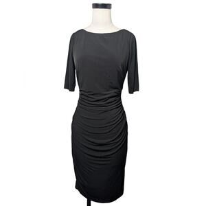 Vince Camuto Ruched Body-Con Dress Size 6